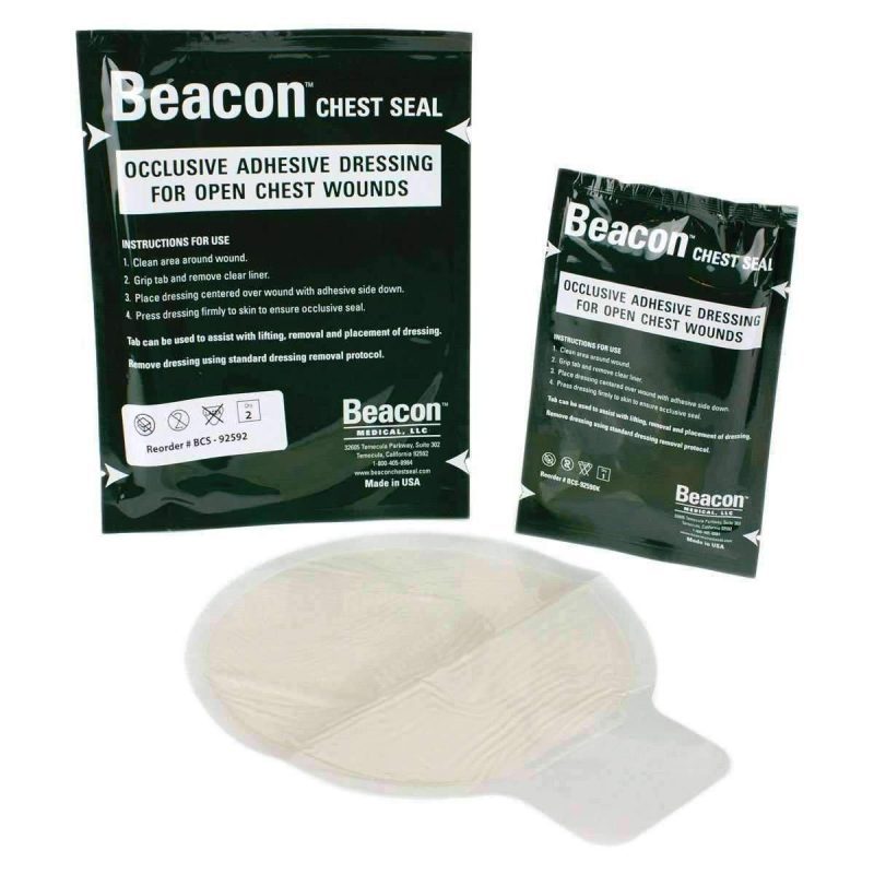 Beacon Chest Seal - Occlusive/Non-Vented Beacon medical