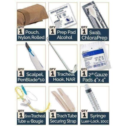 bougie aided cricothyroidotomy pack bac packtm vendor 6