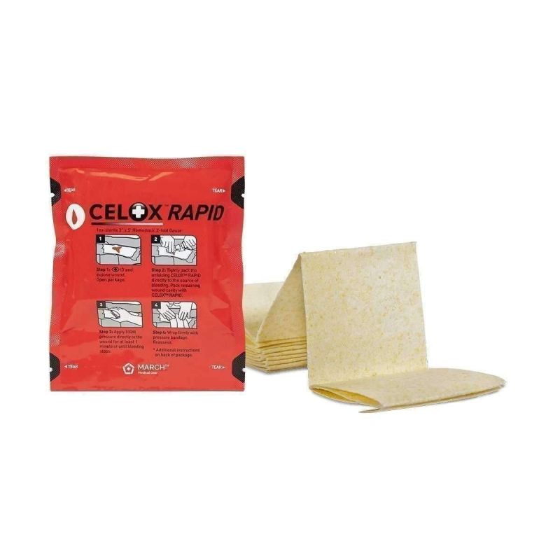 celox rapid hemostatic wound packing gauze vendor 2