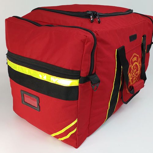 firefighter step in bag 4 red