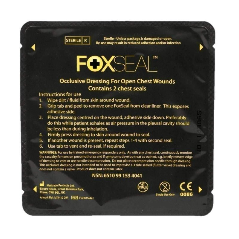 fox chest seal twin pack vendor 2