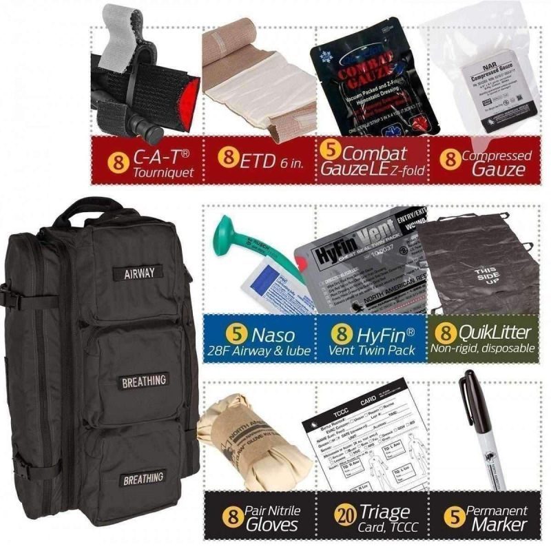 MCI-WALK (Mass Casualty Incident Warrior Aid & Litter Kit North American Rescue