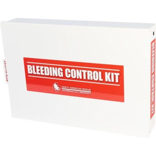 public access bleeding control station 8 pack nylon pouch low profile metal station vendor 4