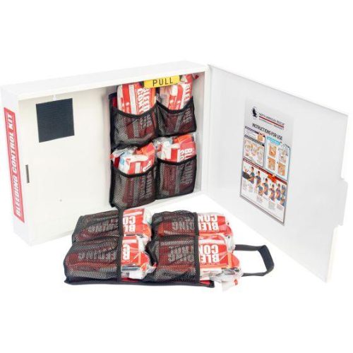 public access bleeding control station 8 pack vacuum sealed pouch low profile metal station vendor 2