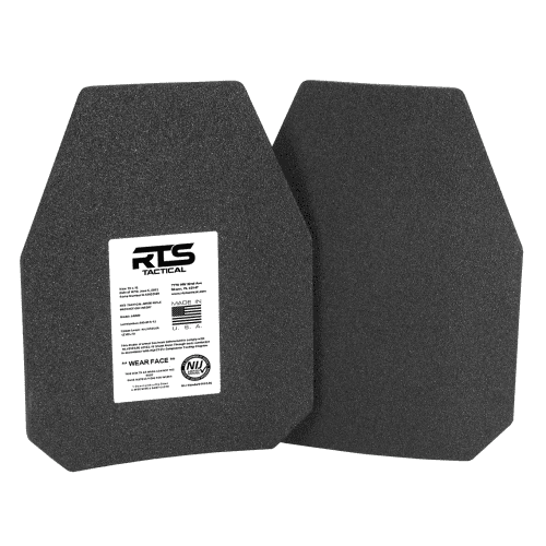 RTS Tactical Lightweight Level III+ Rifle Special Threats Plate 10"x12" RTS Tactical