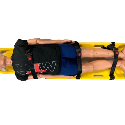 scoop stretcher with straps