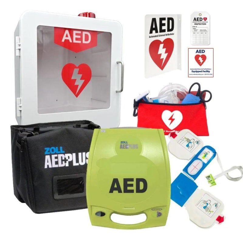 zoll aed plus defibrillator complete package vendor 1