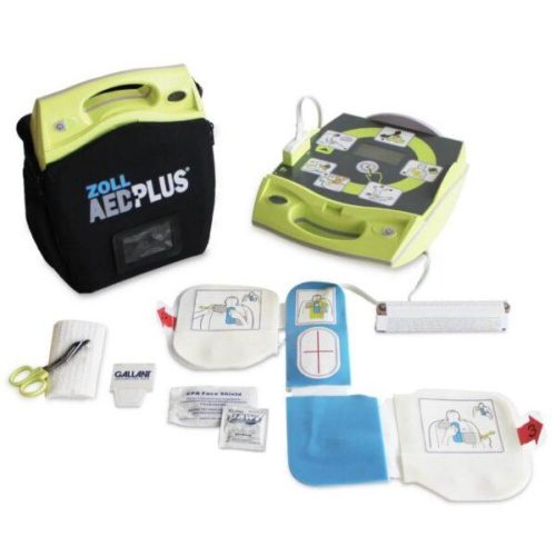 zoll aed plus defibrillator complete package vendor 3